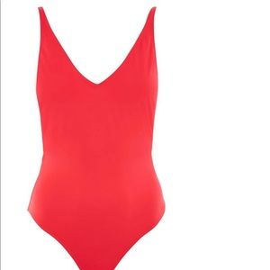 Topshop one piece swimsuit sz 6